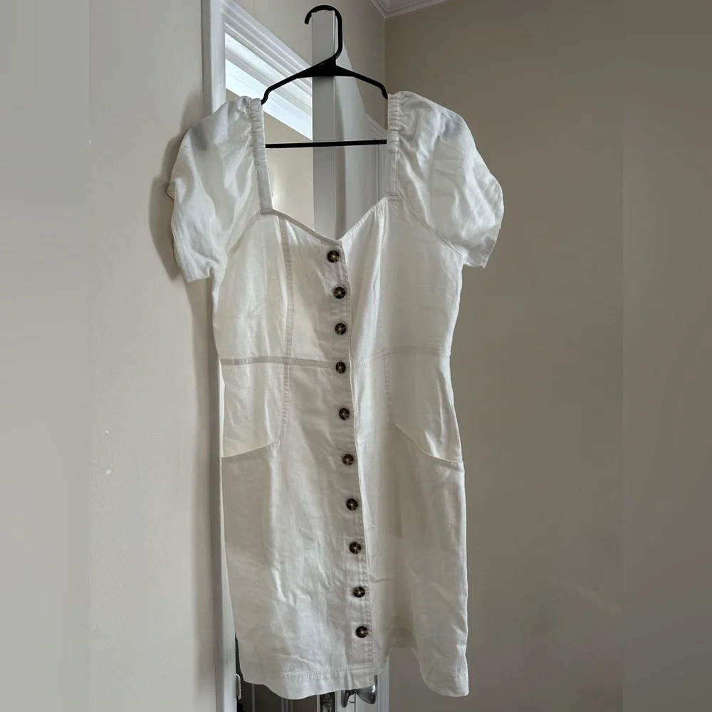 NEW Madewell Margie Mini Dress, size 10 - Picture 2 of 5